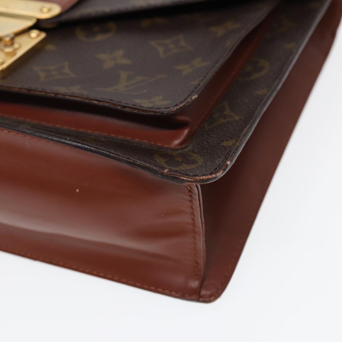 LOUIS VUITTON Monogram Monceau 28 Hand Bag 2way M51185 LV 88632