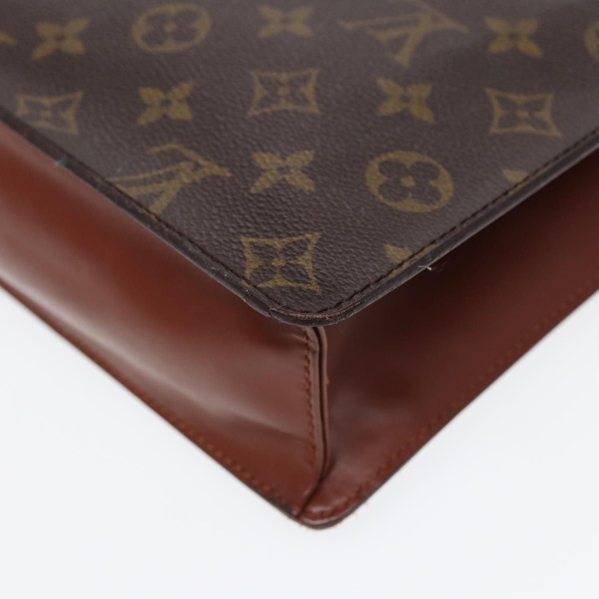 LOUIS VUITTON Monogram Monceau 28 Hand Bag 2way M51185 LV 88632