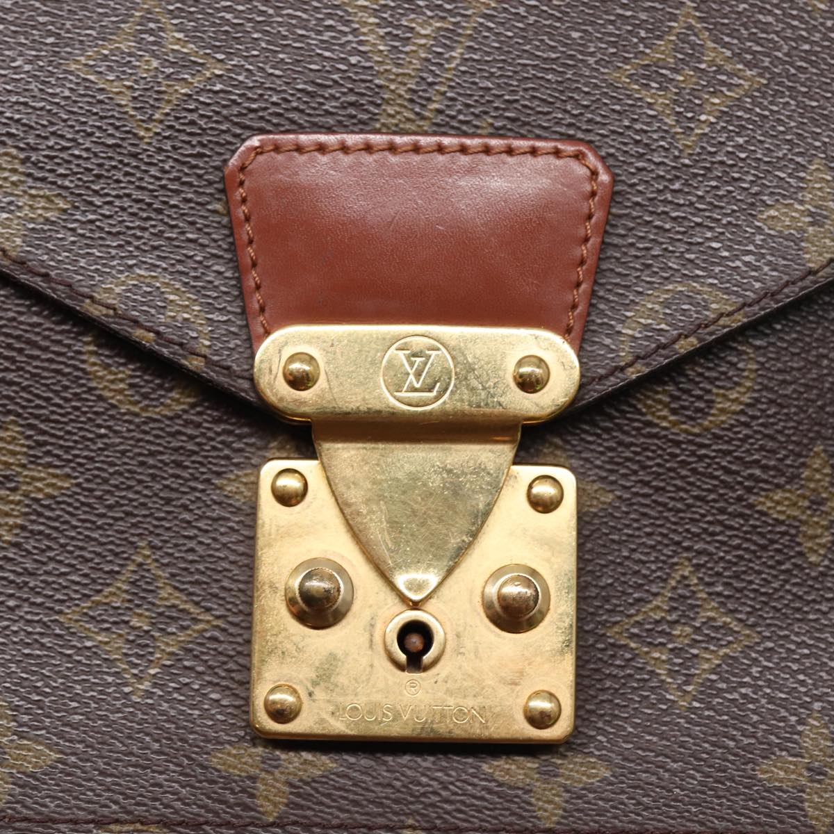 LOUIS VUITTON Monogram Monceau 28 Hand Bag 2way M51185 LV 88632