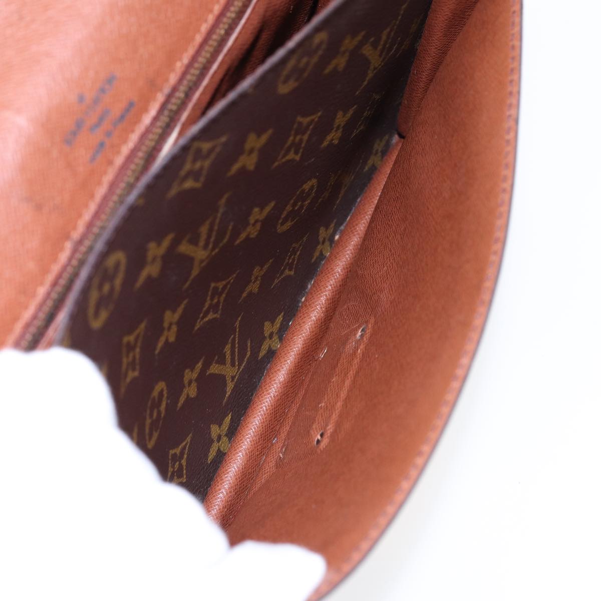 LOUIS VUITTON Monogram Monceau 28 Hand Bag 2way M51185 LV 88632