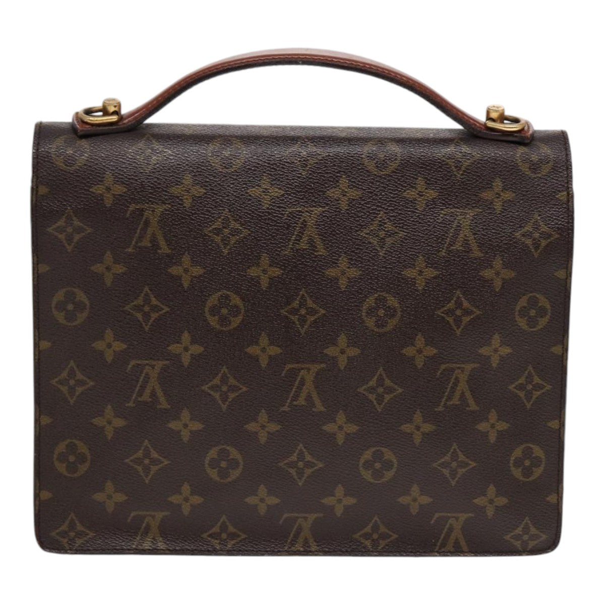 LOUIS VUITTON Monogram Monceau 28 Hand Bag 2way M51185 LV 88632
