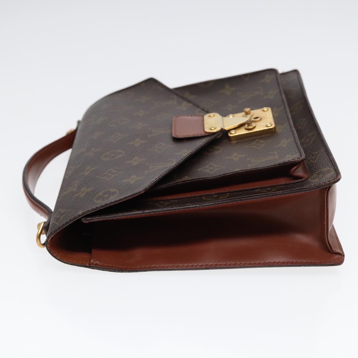 LOUIS VUITTON Monogram Monceau 28 Hand Bag 2way M51185 LV 88632