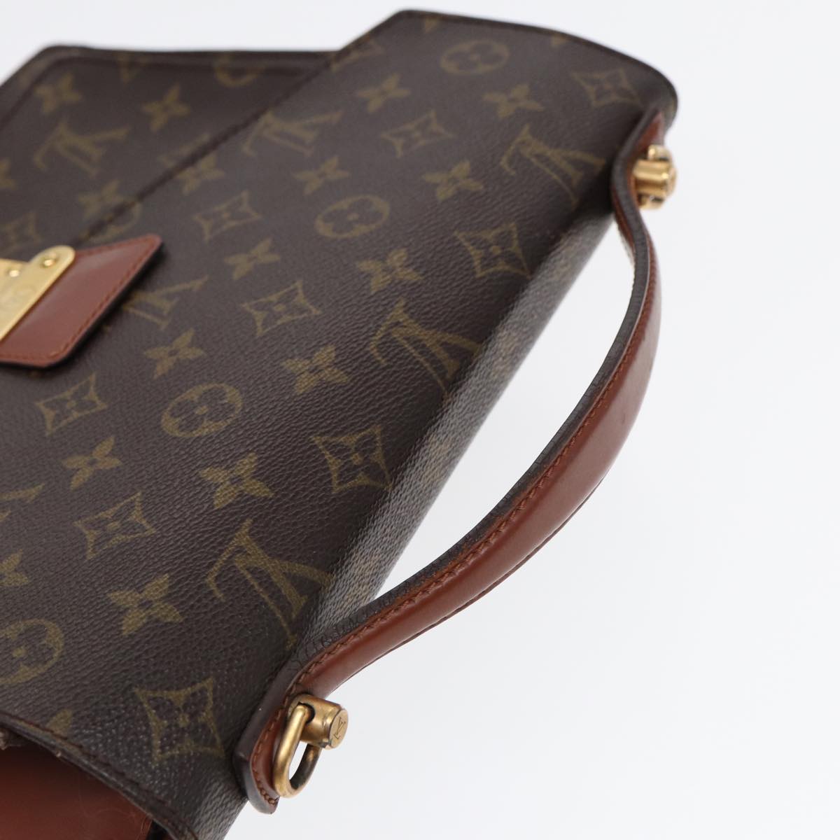 LOUIS VUITTON Monogram Monceau 28 Hand Bag 2way M51185 LV 88632