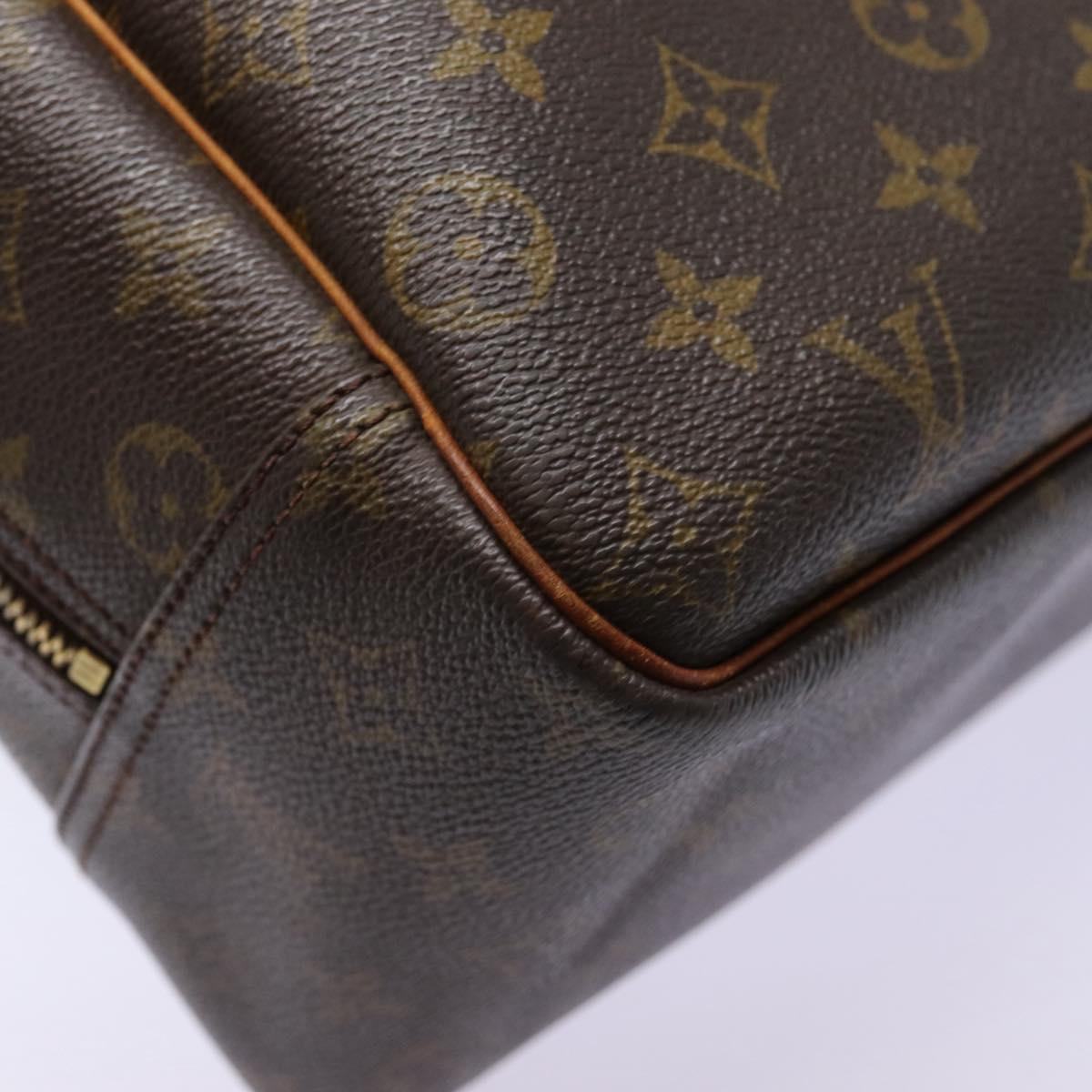 LOUIS VUITTON Monogram Deauville Hand Bag M47270 LV 88634
