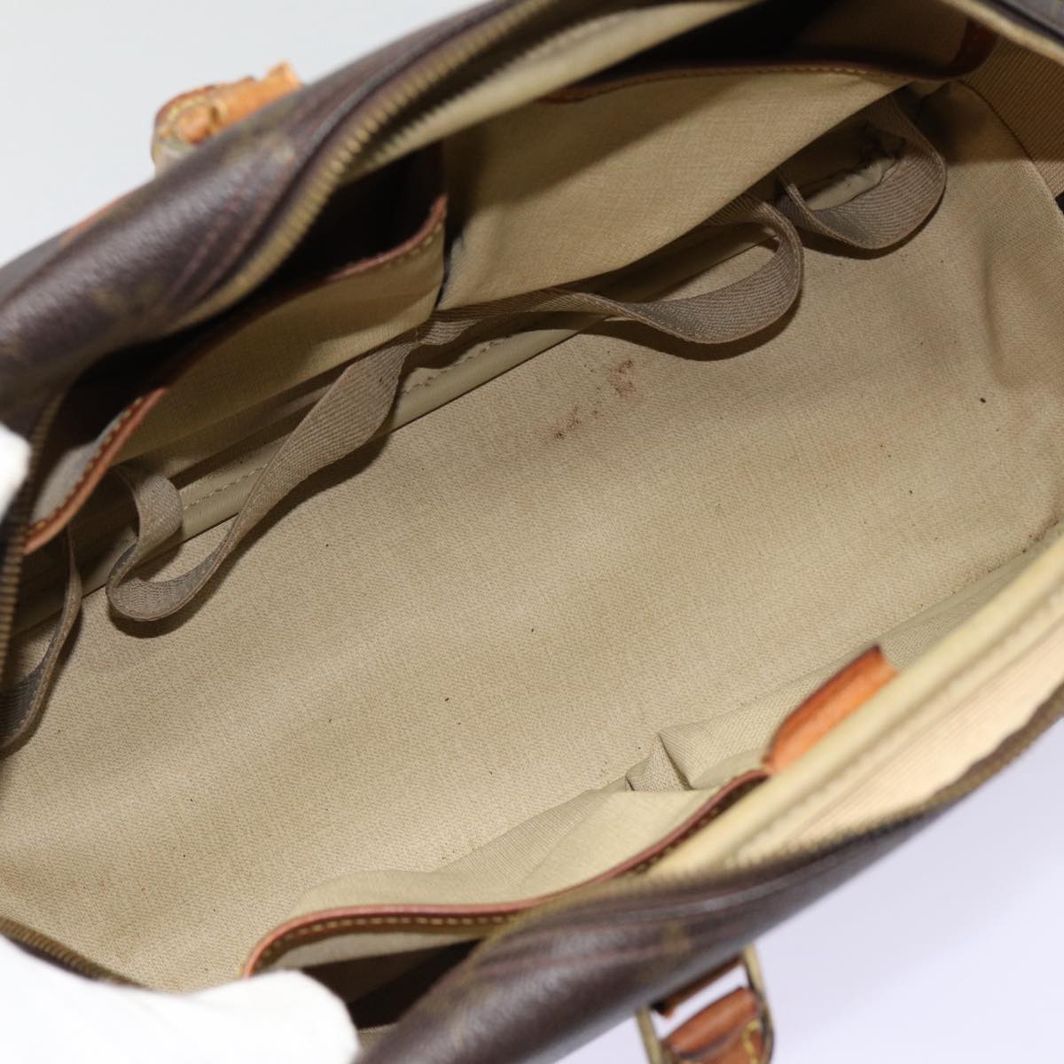 LOUIS VUITTON Monogram Deauville Hand Bag M47270 LV 88634