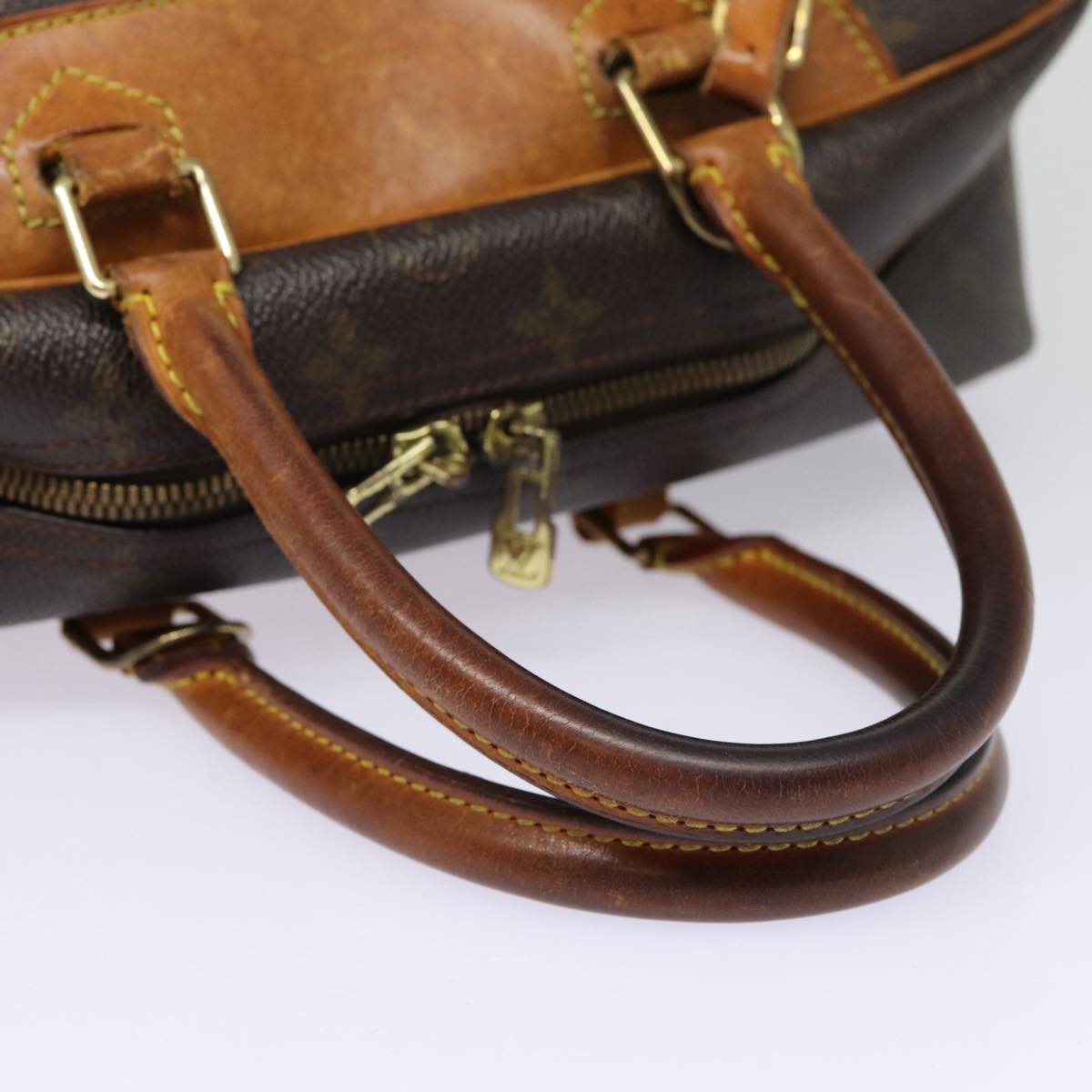 LOUIS VUITTON Monogram Deauville Hand Bag M47270 LV 88634