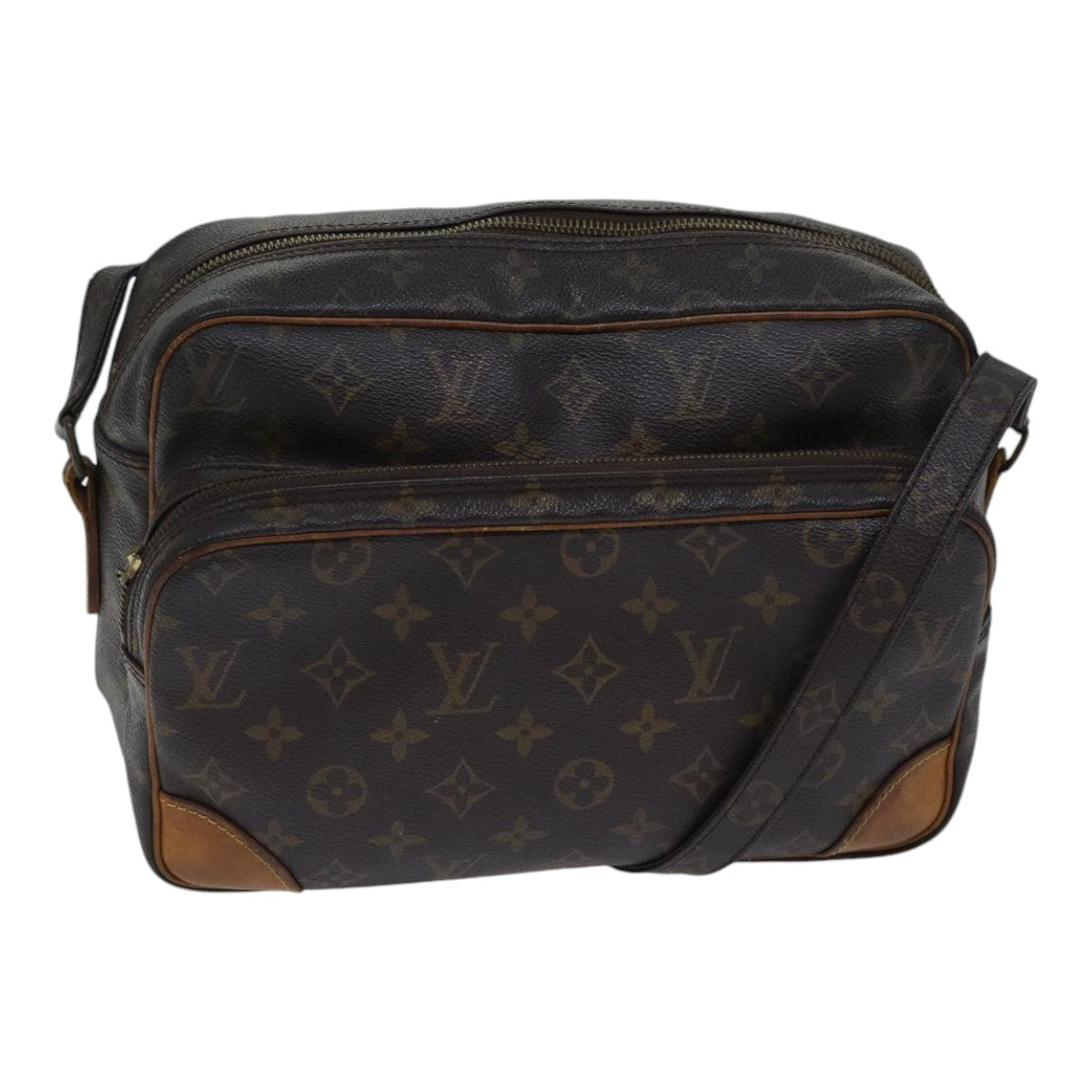 LOUIS VUITTON Monogram Nile Shoulder Bag M45244 LV 88636