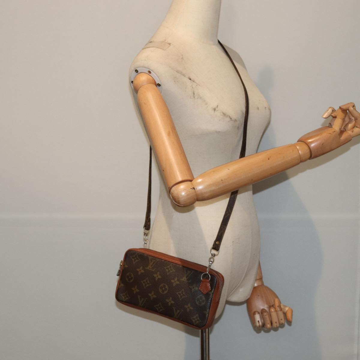 LOUIS VUITTON Monogram Marly Bandouliere Shoulder Bag M51828 LV 88650
