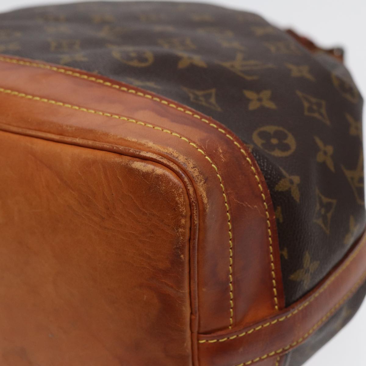 LOUIS VUITTON Monogram Noe Shoulder Bag M42224 LV 88652