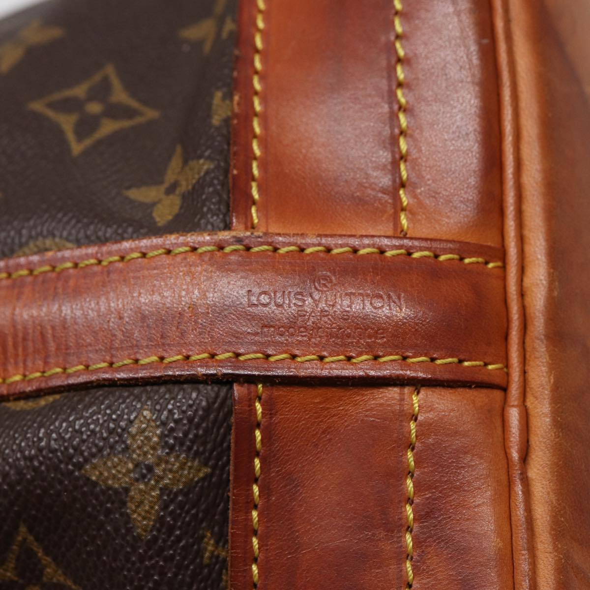 LOUIS VUITTON Monogram Noe Shoulder Bag M42224 LV 88652