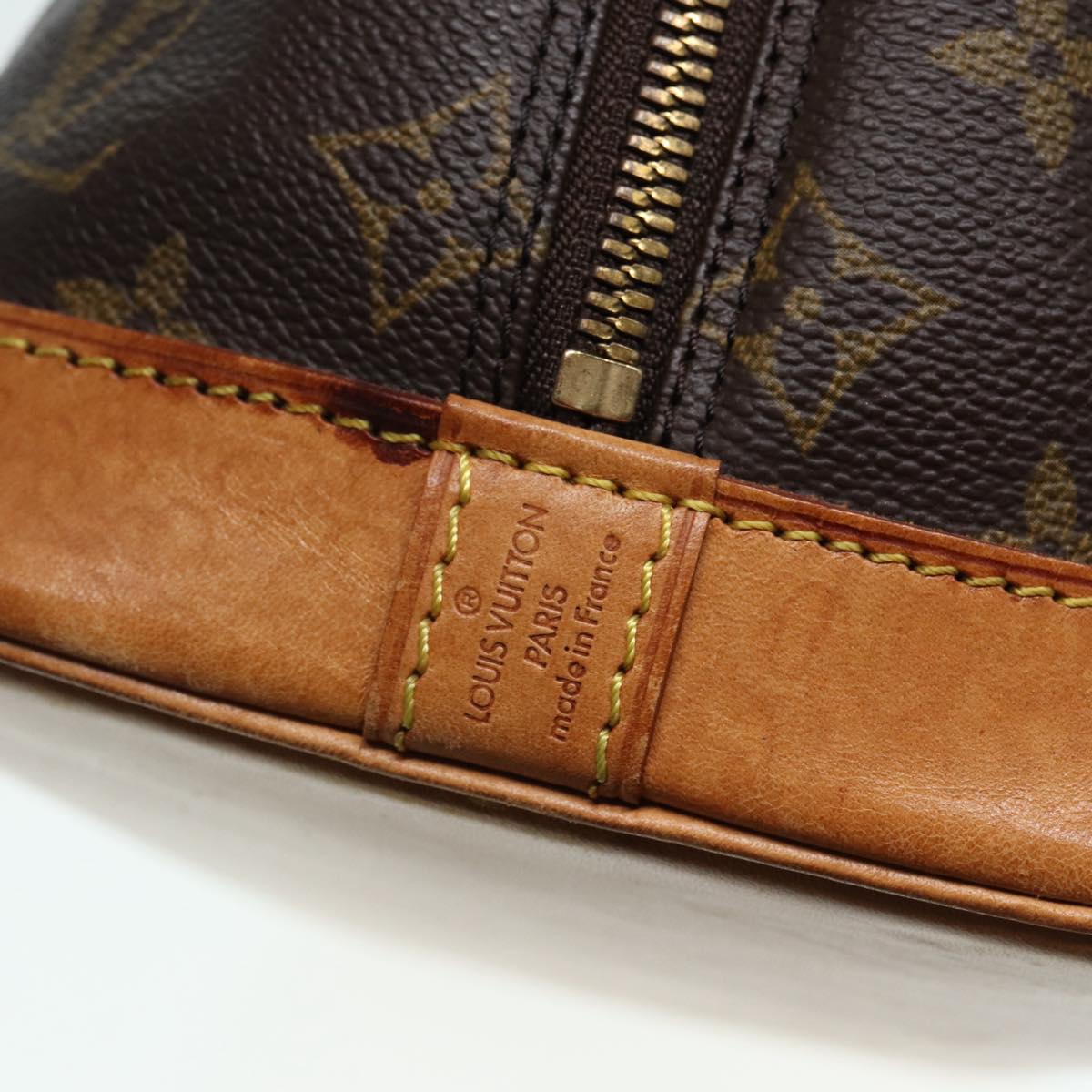 LOUIS VUITTON Monogram Alma Hand Bag M51130 LV 88667