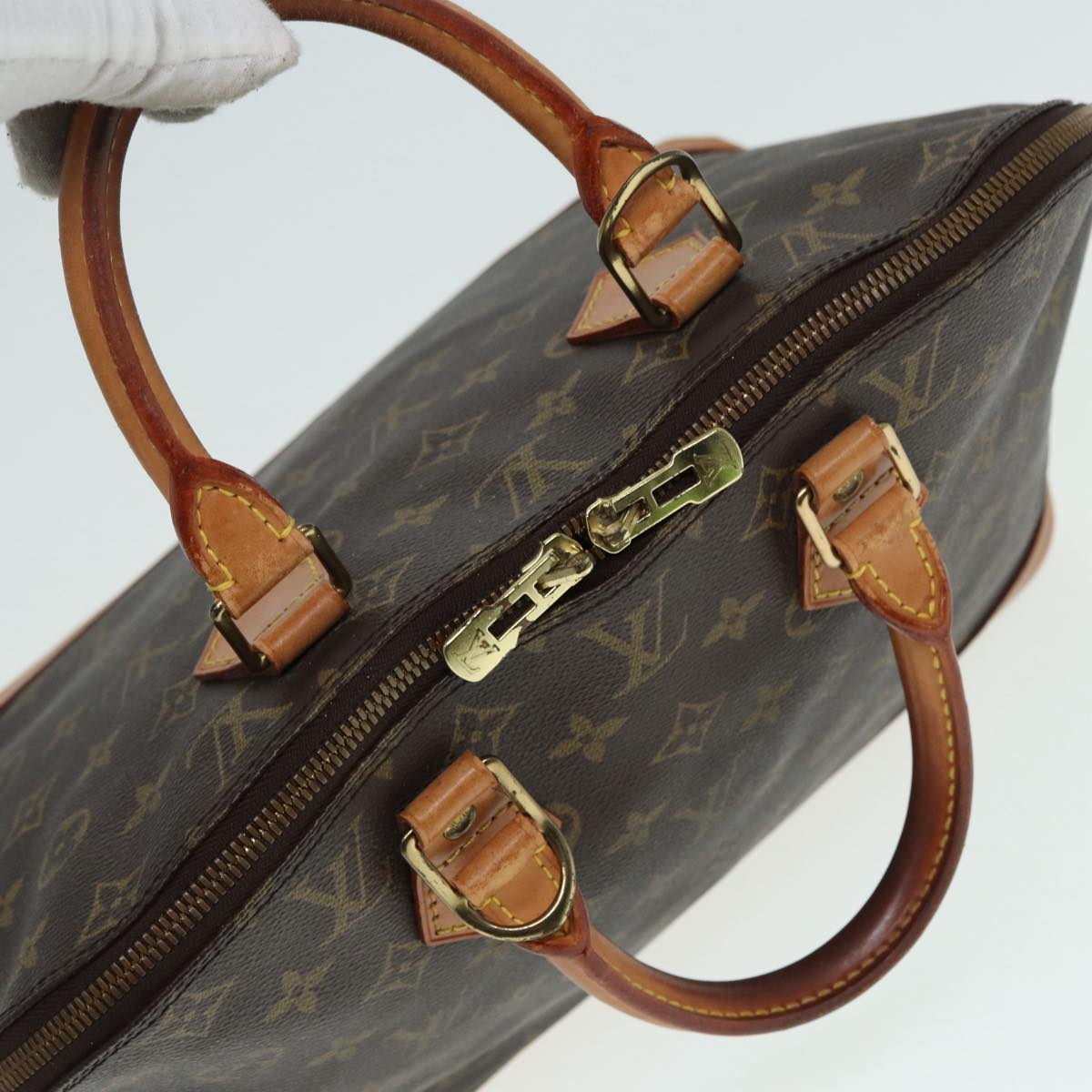 LOUIS VUITTON Monogram Alma Hand Bag M51130 LV 88667