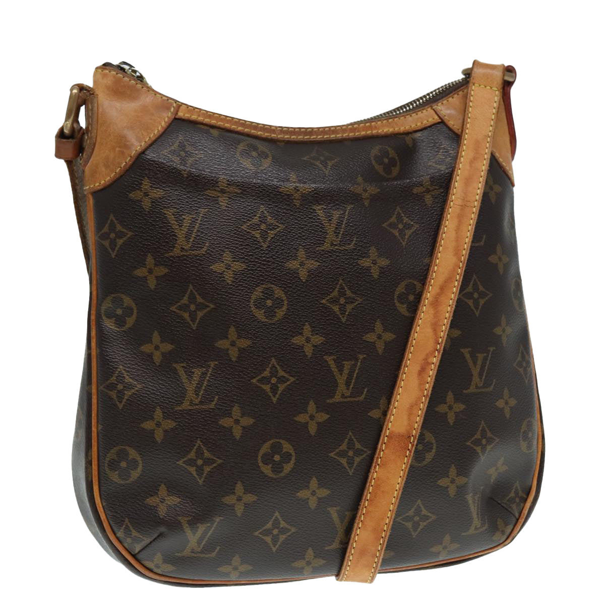 LOUIS VUITTON Monogram Odeon PM Shoulder Bag M56390 LV 88676