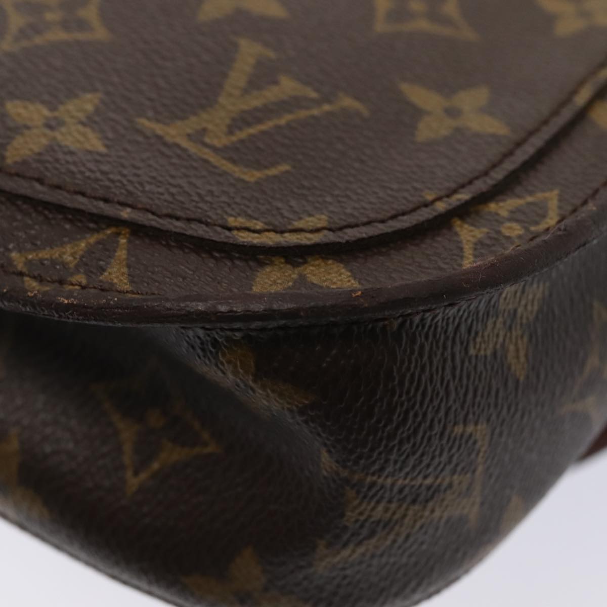 LOUIS VUITTON Monogram Saint Cloud GM Shoulder Bag M51242 LV 88682
