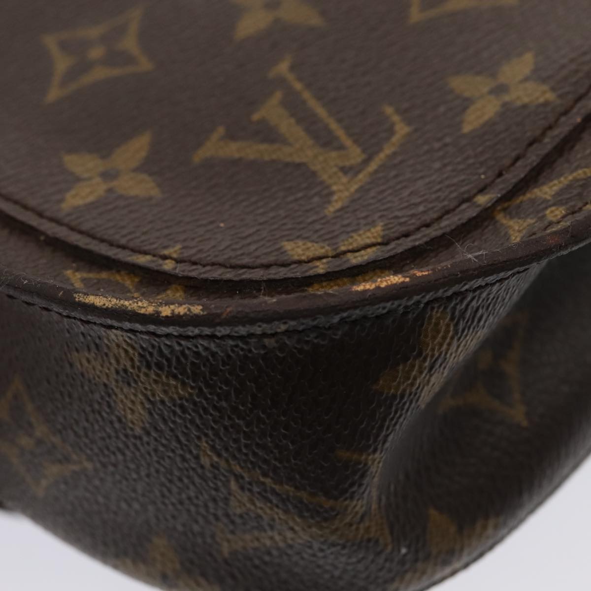 LOUIS VUITTON Monogram Saint Cloud GM Shoulder Bag M51242 LV 88682