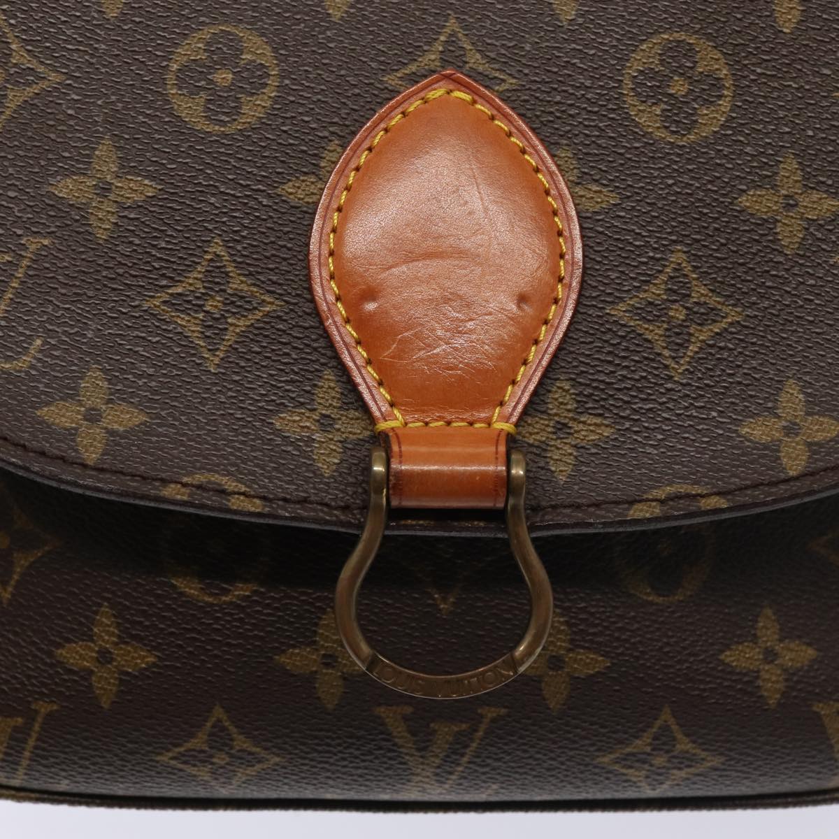 LOUIS VUITTON Monogram Saint Cloud GM Shoulder Bag M51242 LV 88682