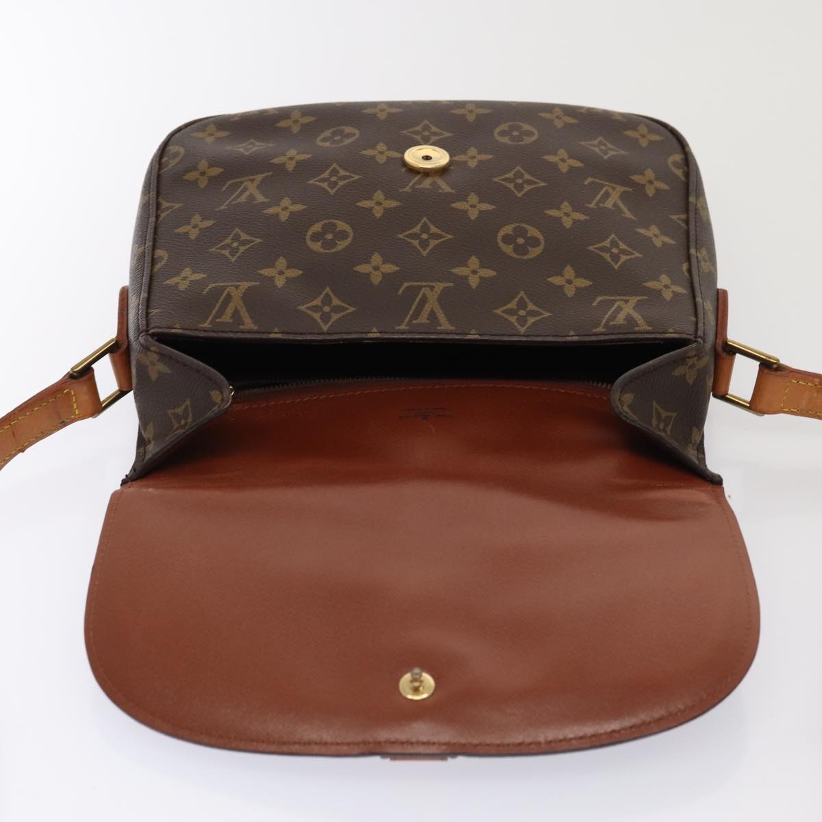LOUIS VUITTON Monogram Saint Cloud GM Shoulder Bag M51242 LV 88682