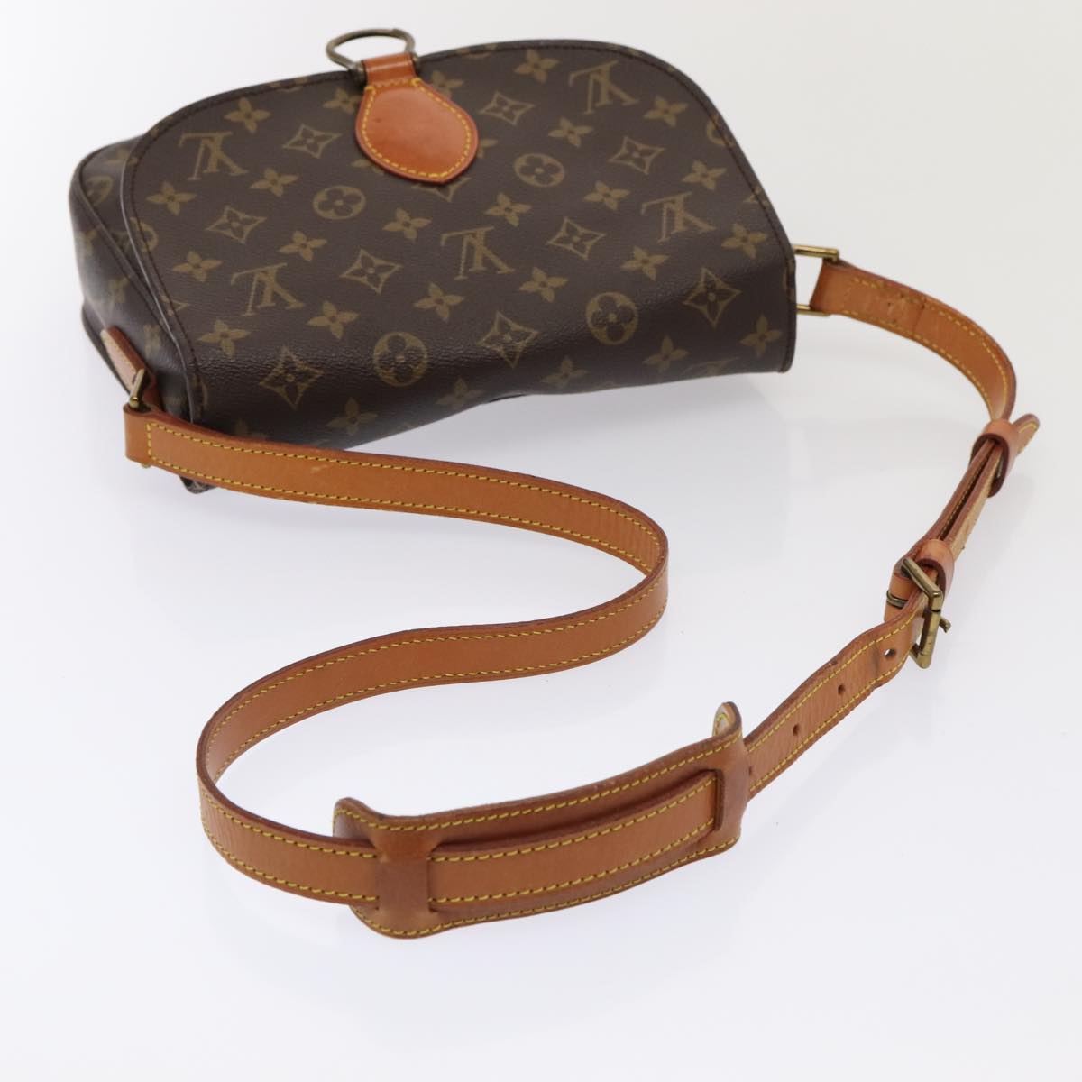 LOUIS VUITTON Monogram Saint Cloud GM Shoulder Bag M51242 LV 88682