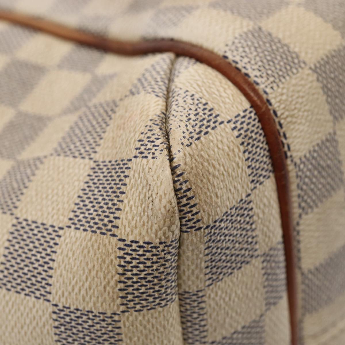 LOUIS VUITTON Damier Azur Totally PM Tote Bag N41280 LV 88688