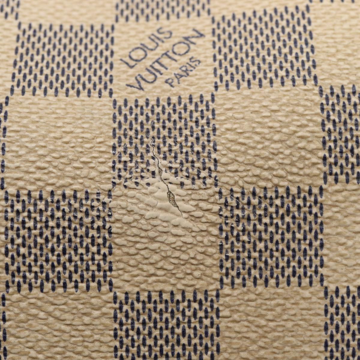 LOUIS VUITTON Damier Azur Totally PM Tote Bag N41280 LV 88688