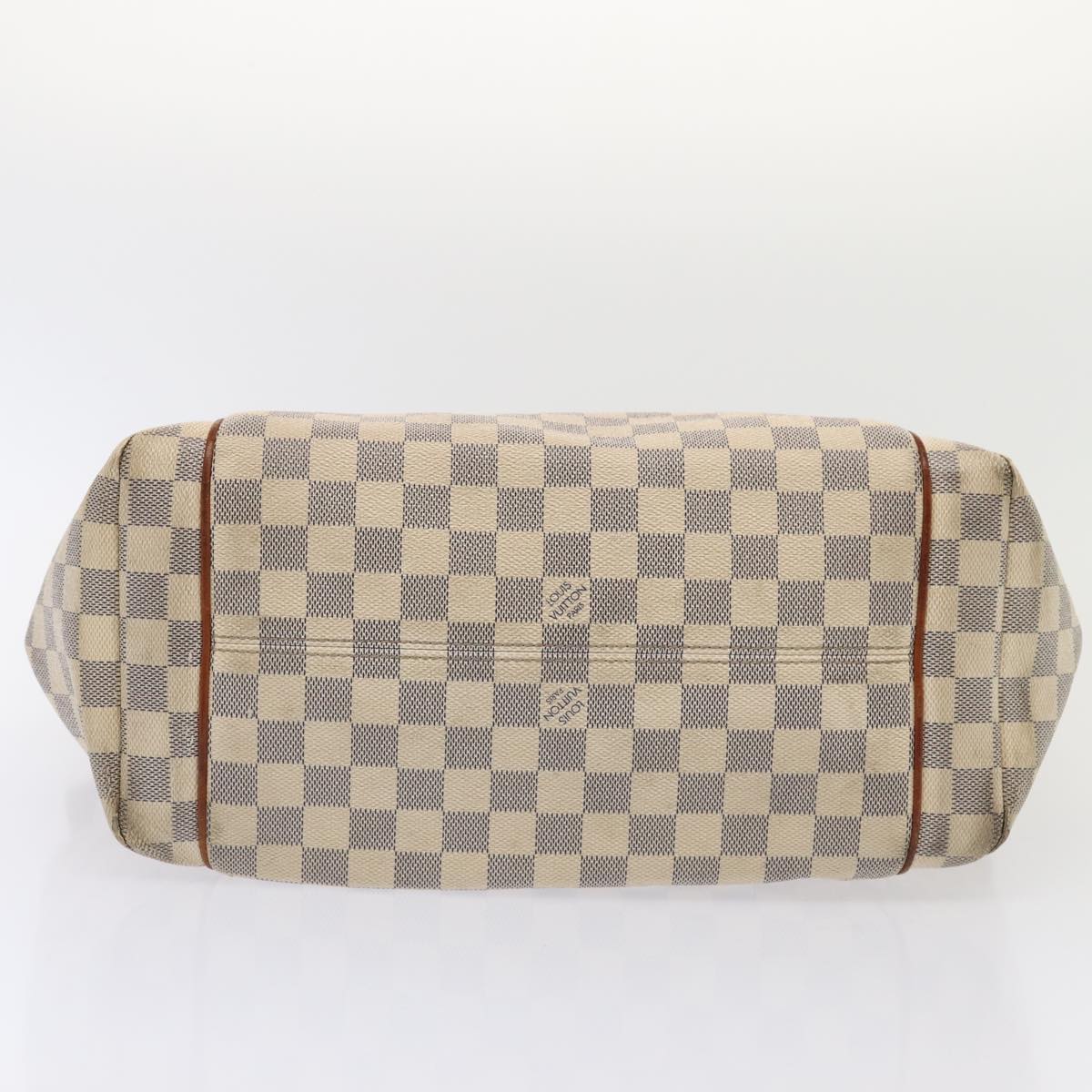 LOUIS VUITTON Damier Azur Totally PM Tote Bag N41280 LV 88688