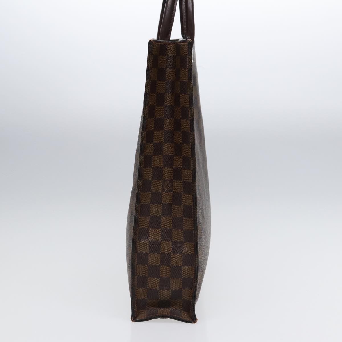 LOUIS VUITTON Damier Ebene Sac Plat Hand Bag N51140 LV 88692
