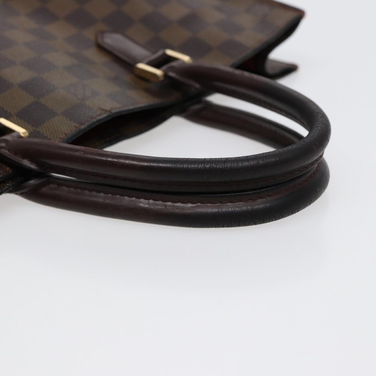 LOUIS VUITTON Damier Ebene Sac Plat Hand Bag N51140 LV 88692