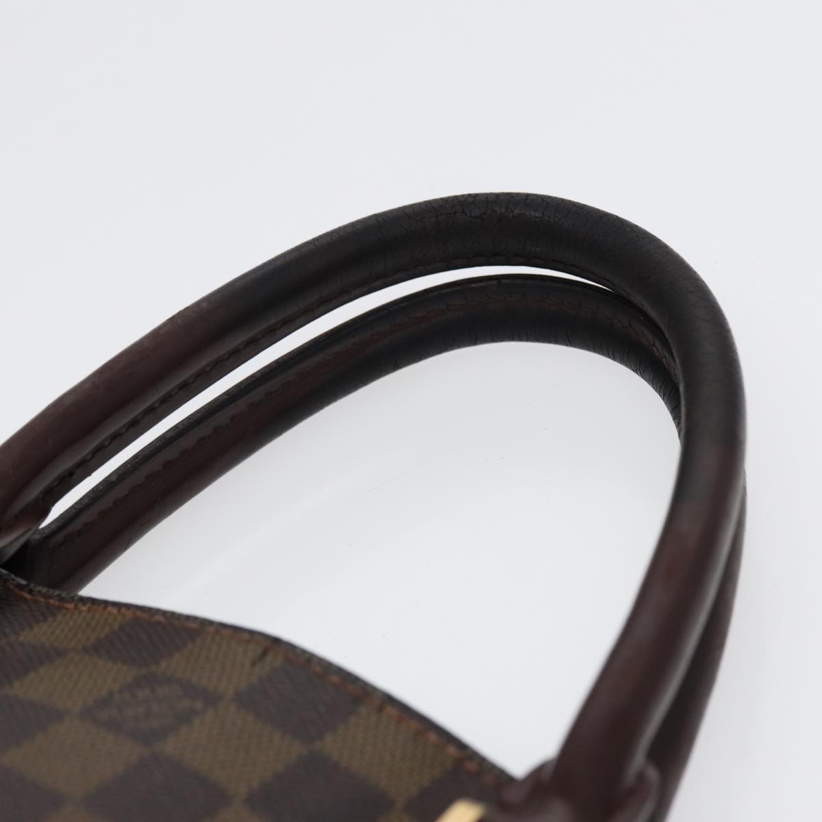 LOUIS VUITTON Damier Ebene Sac Plat Hand Bag N51140 LV 88692
