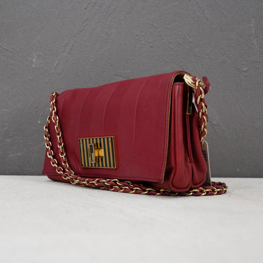 Luxury Fendi Leather Clia Crossbody Bag - '10s