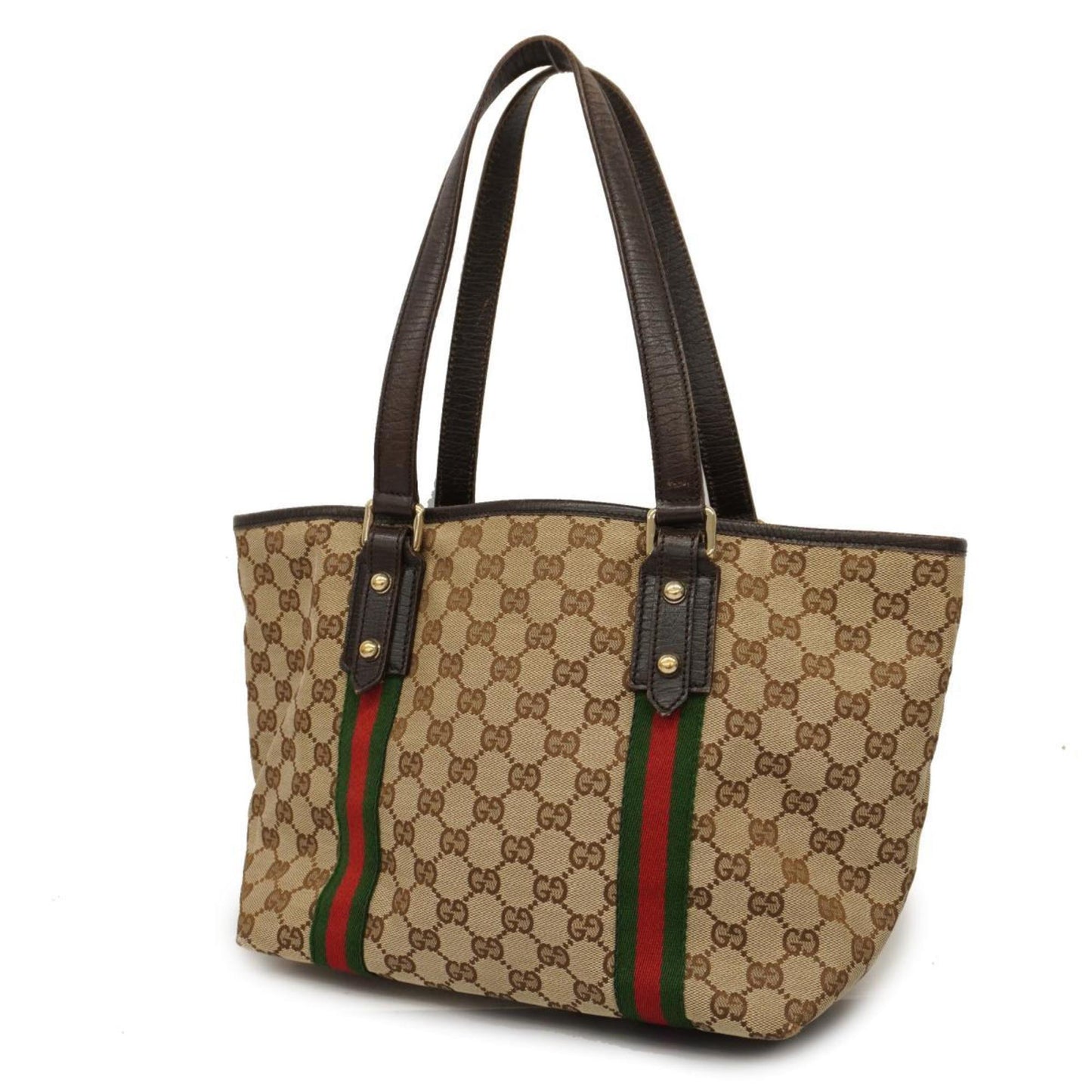 Luxury Gucci Trending 2025 Sherry  Canvas Tote Bag ()