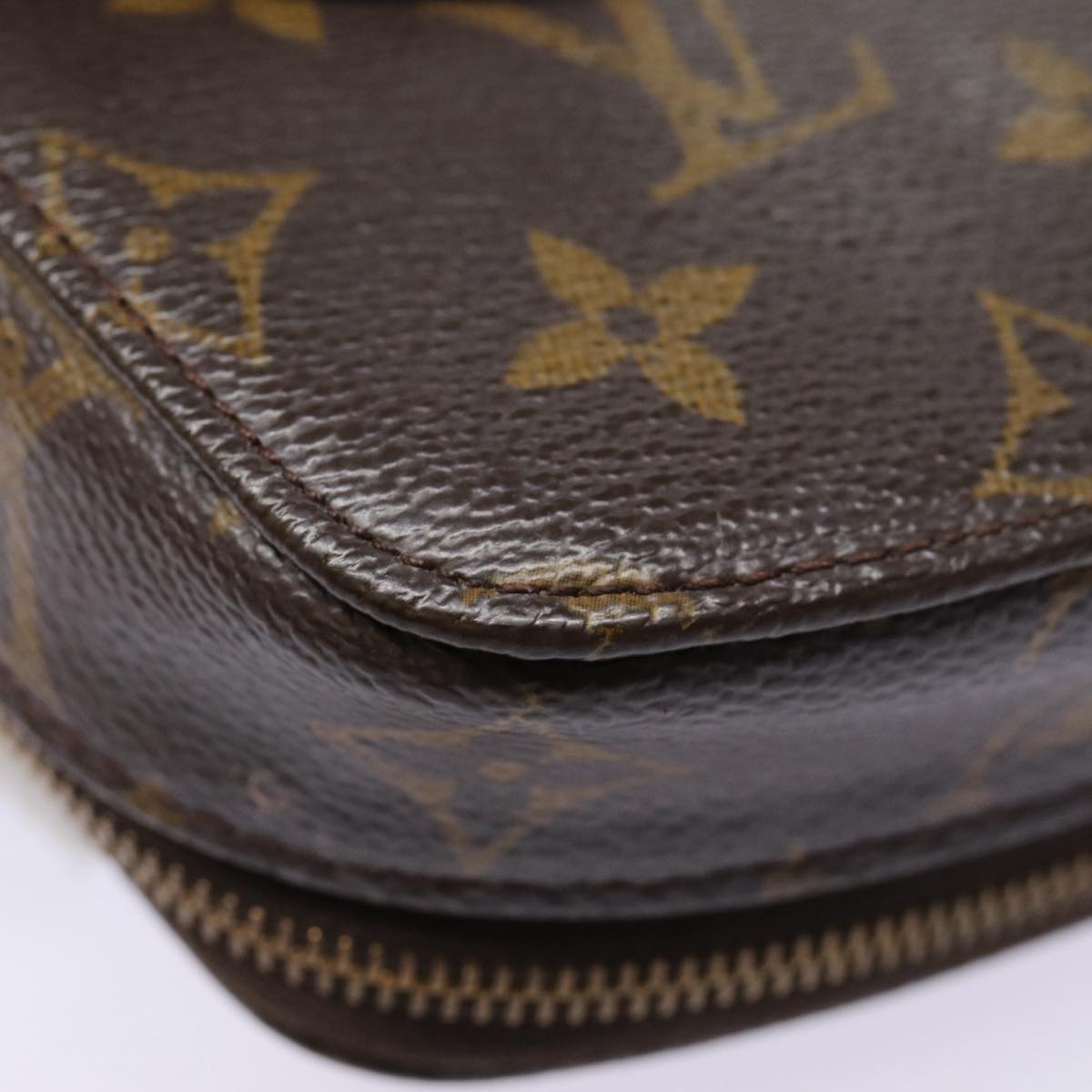 LOUIS VUITTON Monogram Poche Monte Carlo Jewelry Box M47352 LV 88709