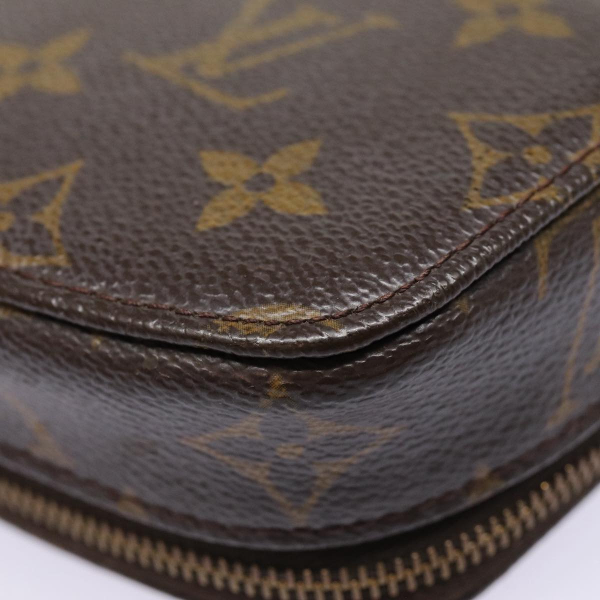 LOUIS VUITTON Monogram Poche Monte Carlo Jewelry Box M47352 LV 88709