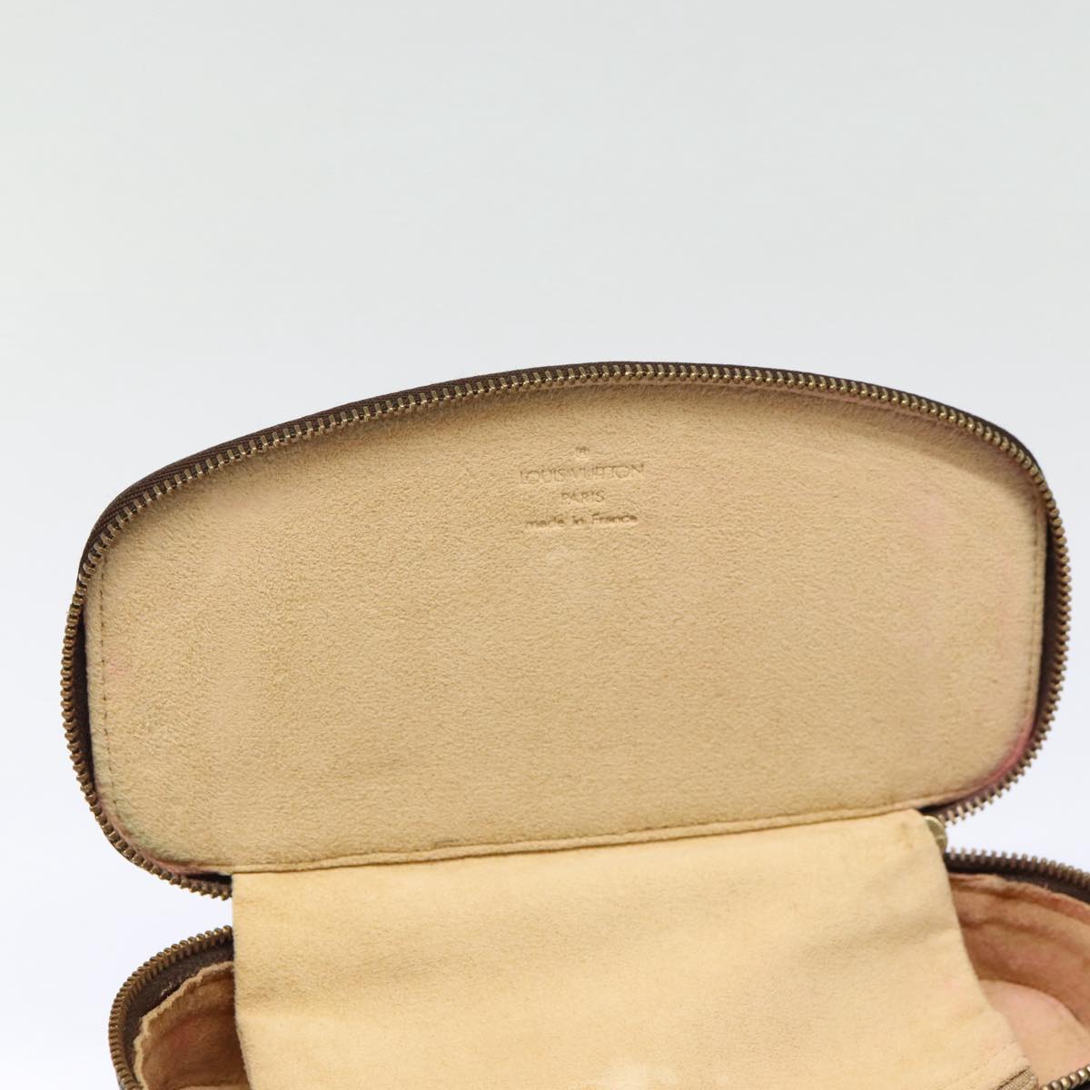 LOUIS VUITTON Monogram Poche Monte Carlo Jewelry Box M47352 LV 88709