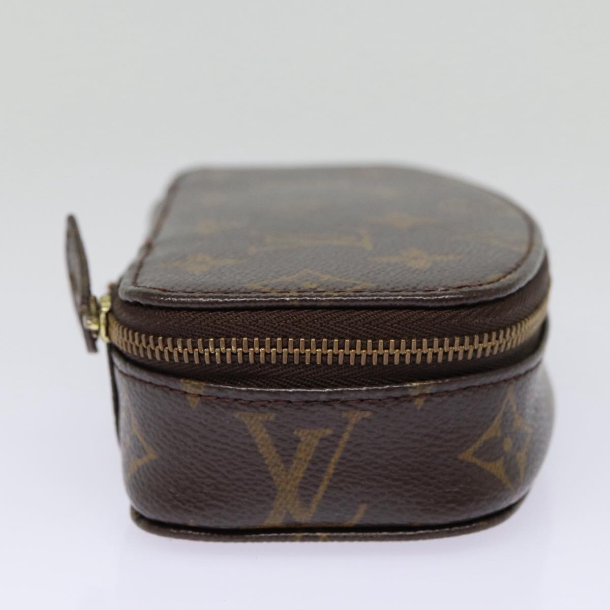 LOUIS VUITTON Monogram Poche Monte Carlo Jewelry Box M47352 LV 88709