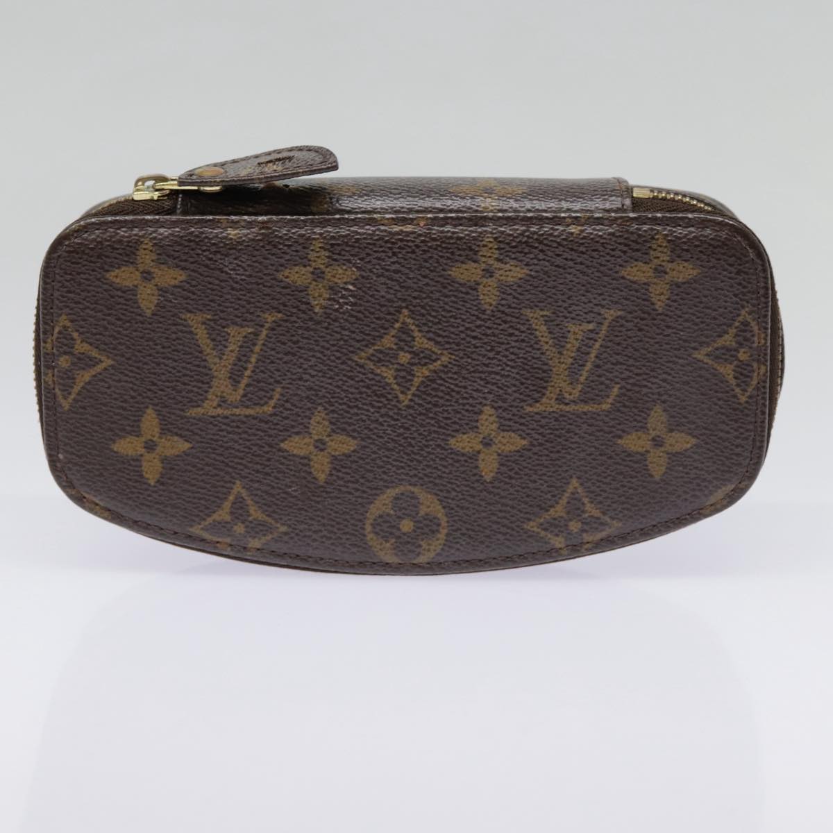 LOUIS VUITTON Monogram Poche Monte Carlo Jewelry Box M47352 LV 88709