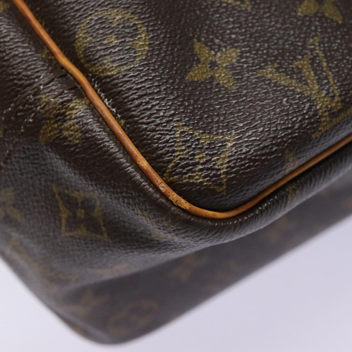 LOUIS VUITTON Monogram Deauville Hand Bag M47270 LV 88713