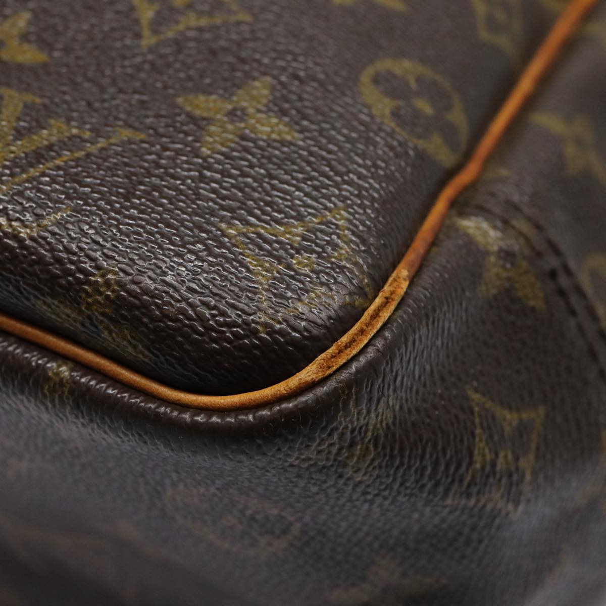 LOUIS VUITTON Monogram Deauville Hand Bag M47270 LV 88713