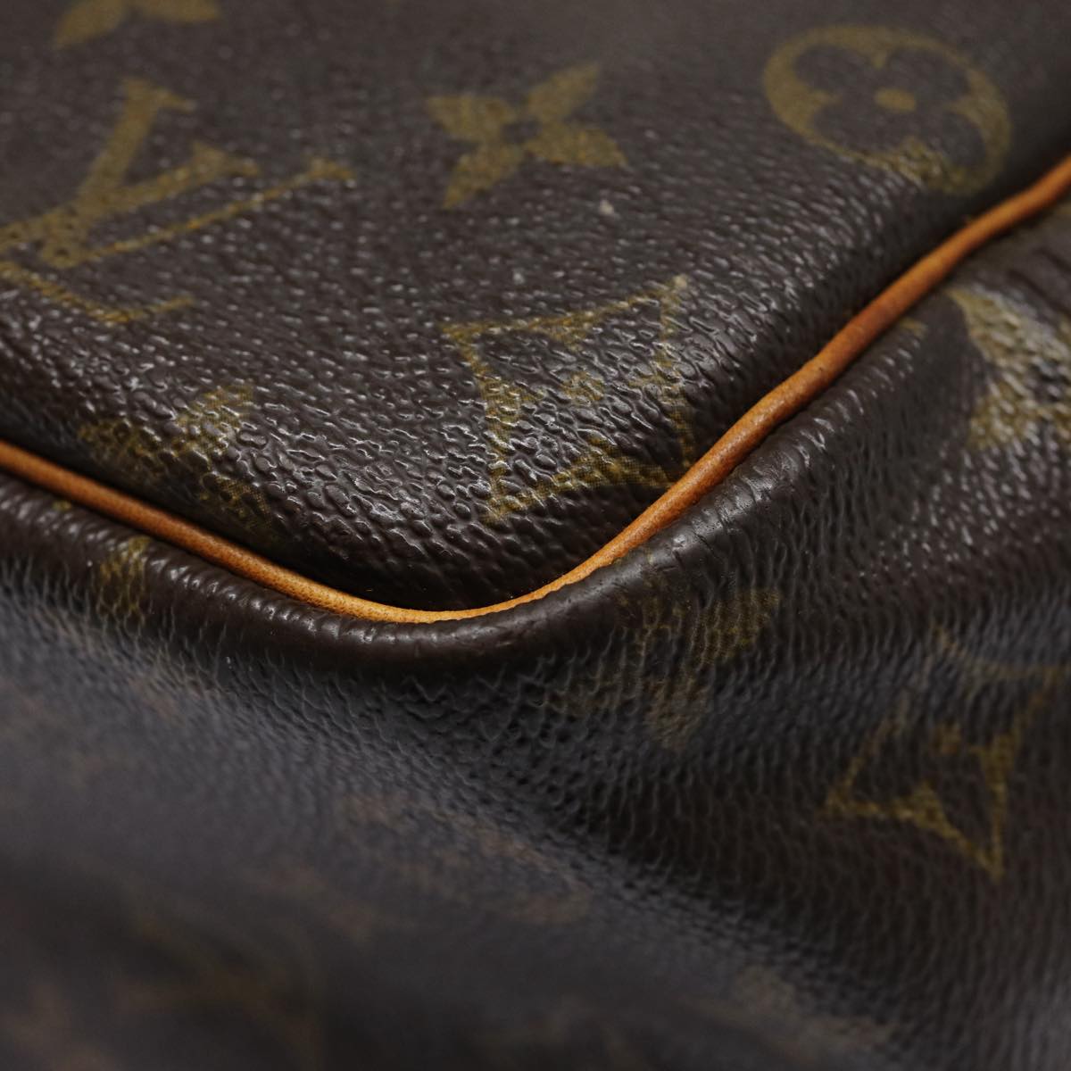 LOUIS VUITTON Monogram Deauville Hand Bag M47270 LV 88713