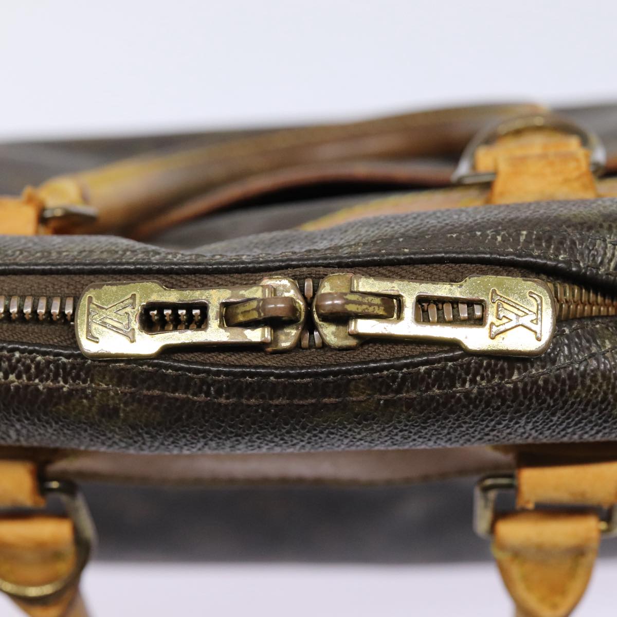 LOUIS VUITTON Monogram Deauville Hand Bag M47270 LV 88713