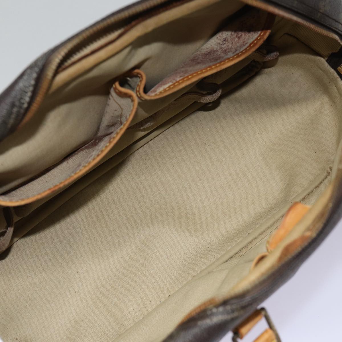 LOUIS VUITTON Monogram Deauville Hand Bag M47270 LV 88713