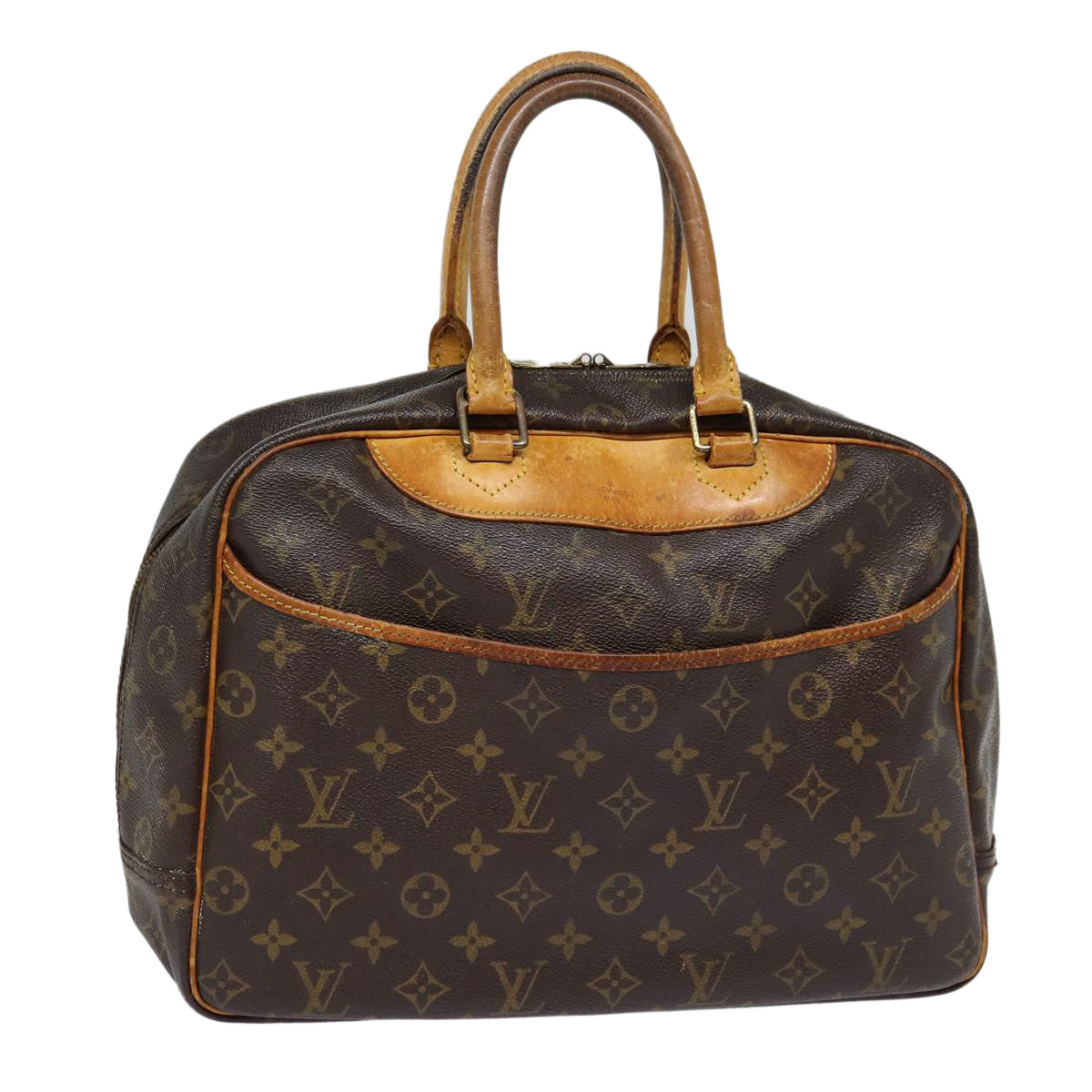 LOUIS VUITTON Monogram Deauville Hand Bag M47270 LV 88713