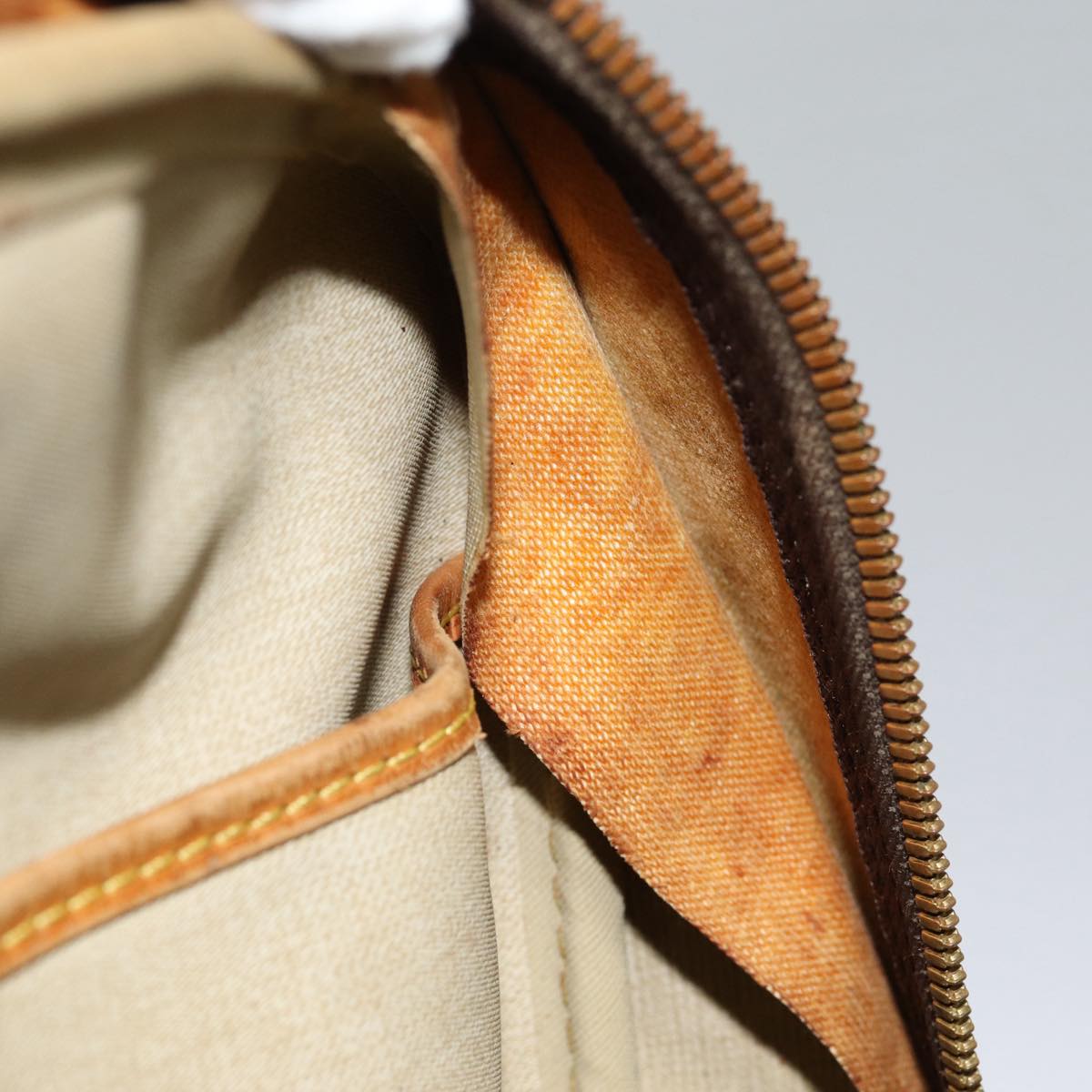 LOUIS VUITTON Monogram Deauville Hand Bag M47270 LV 88713