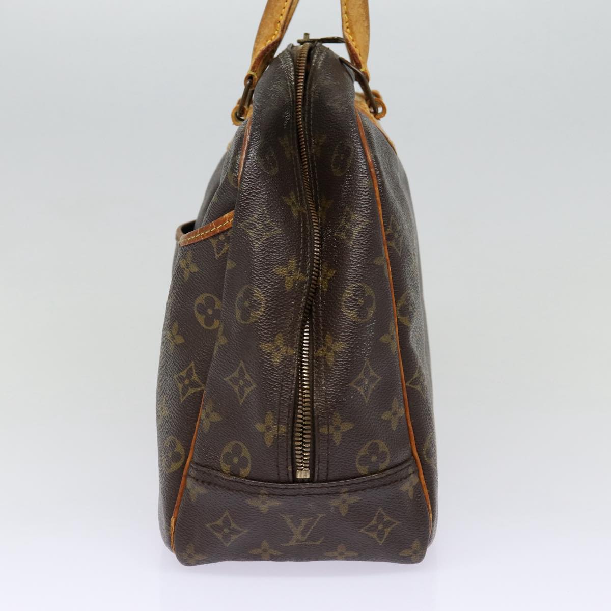 LOUIS VUITTON Monogram Deauville Hand Bag M47270 LV 88713