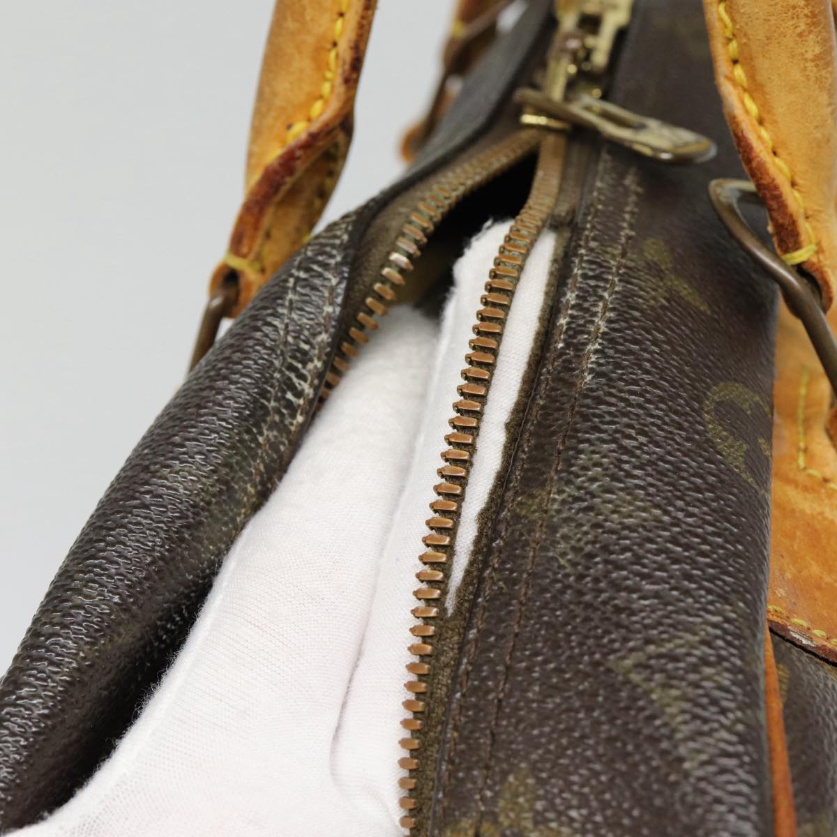 LOUIS VUITTON Monogram Deauville Hand Bag M47270 LV 88713