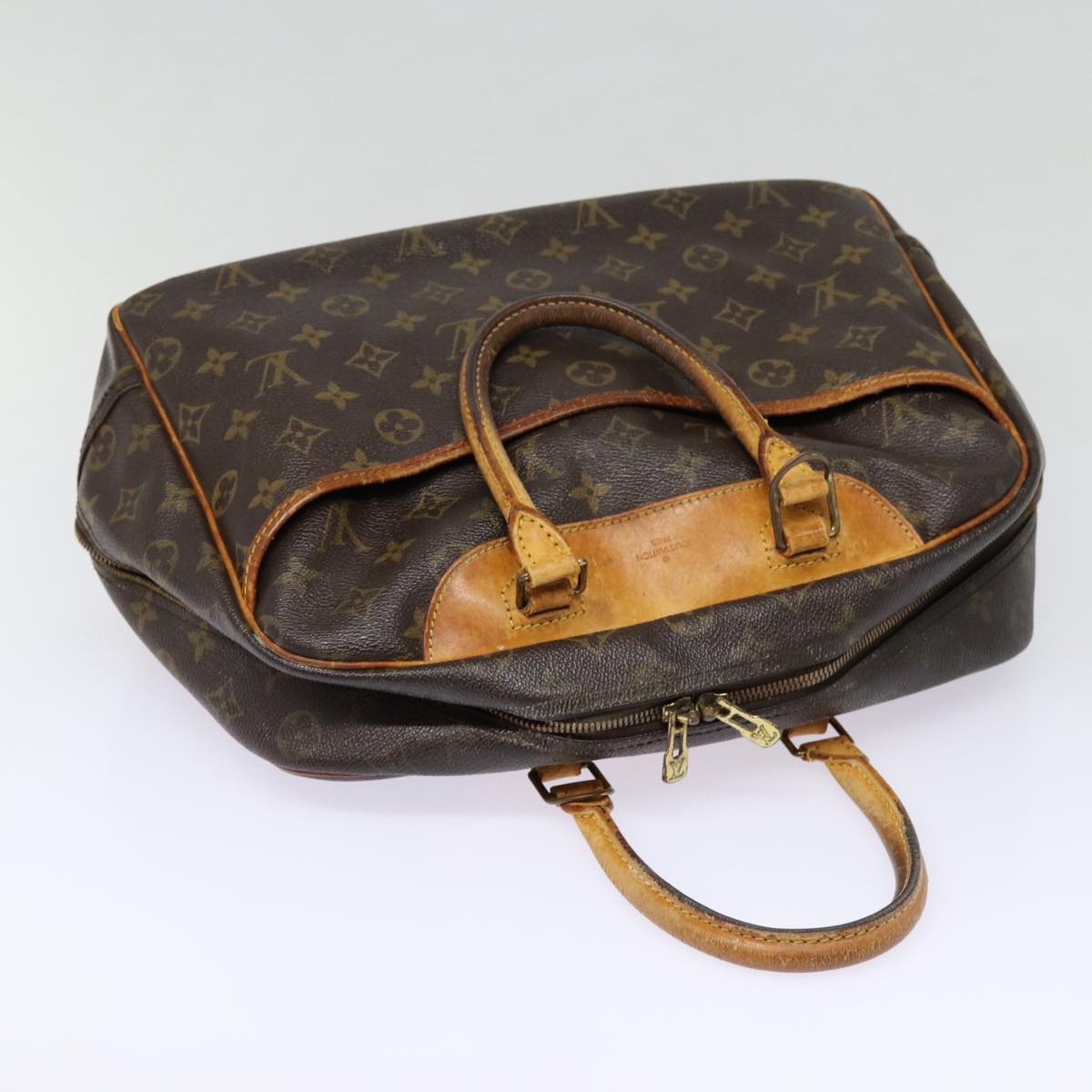 LOUIS VUITTON Monogram Deauville Hand Bag M47270 LV 88713