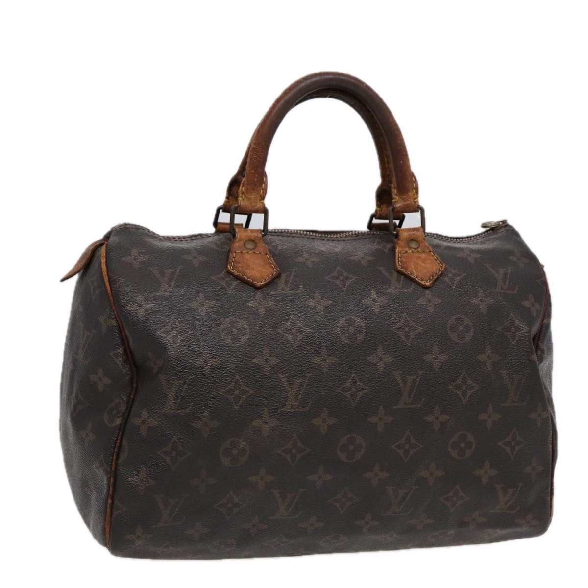 LOUIS VUITTON Monogram Speedy 30 Hand Bag M41526 LV 88721