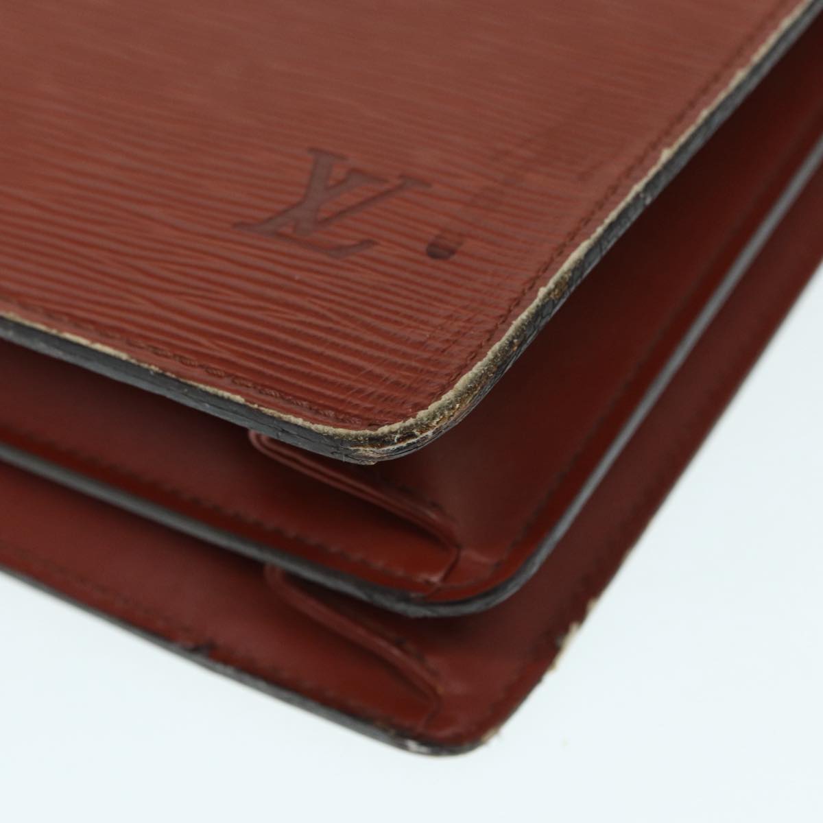 LOUIS VUITTON Epi Serviette Conseiller Briefcase Brown M54423 LV 88729