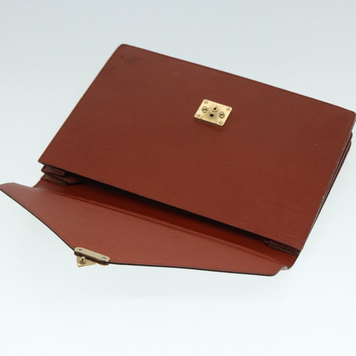 LOUIS VUITTON Epi Serviette Conseiller Briefcase Brown M54423 LV 88729