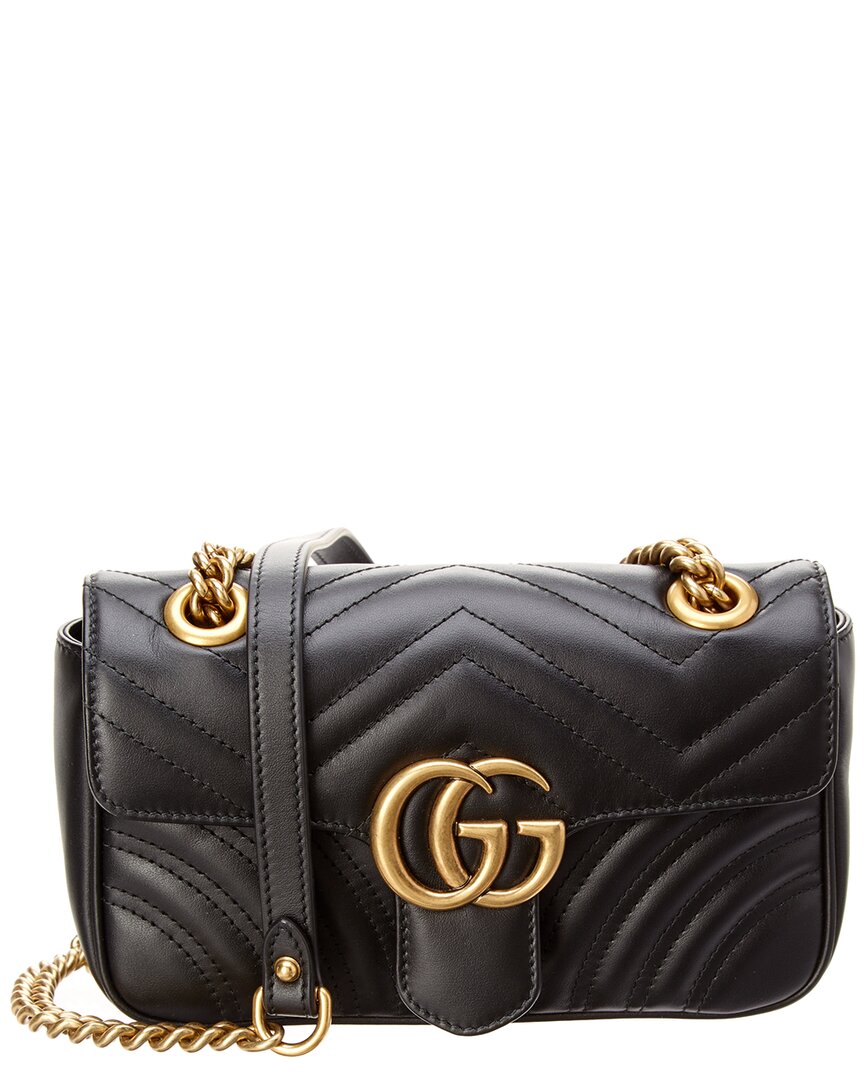 Luxury Gucci Trending 2025 GG Marmont Mini Matelasse Leather Shoulder Bag