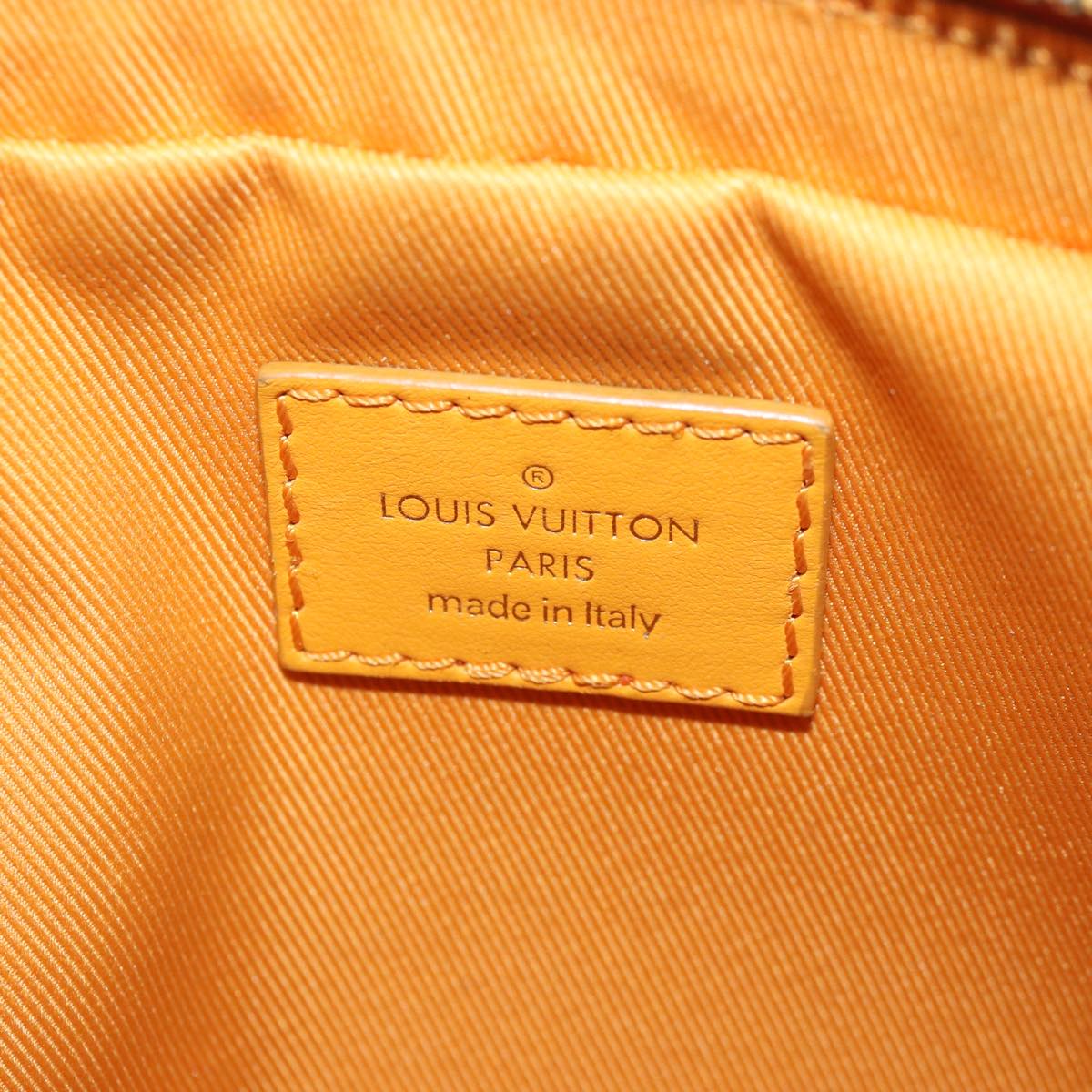 LOUIS VUITTON Monogram Denim Bum BagOutdoor Waist bag Yellow M44623 88743